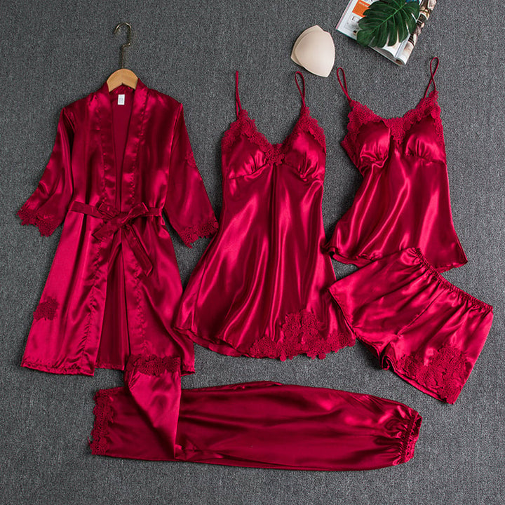 Nyxorevyn | Elegant Five Piece Nightwear Set