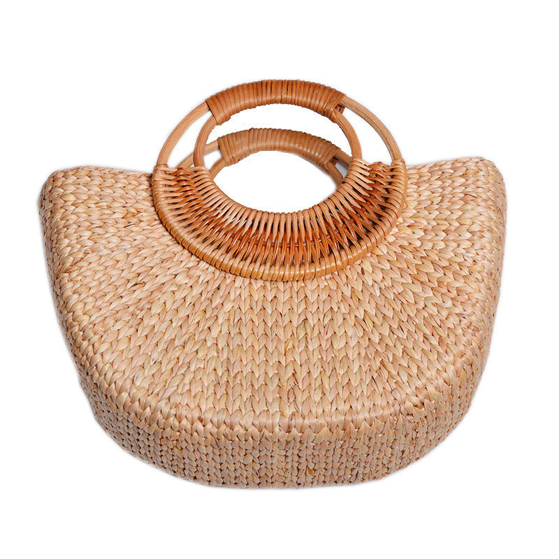 Handwoven Straw Bag