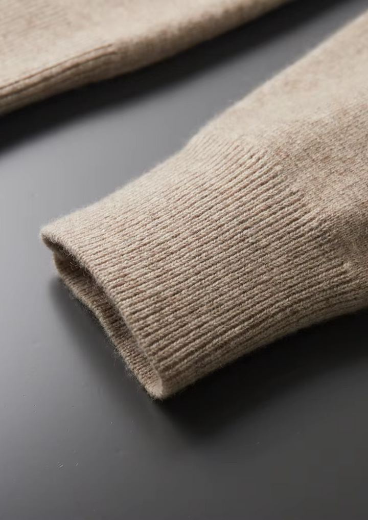 Merino Zip Cardigan