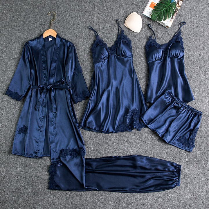Nyxorevyn | Elegant Five Piece Nightwear Set