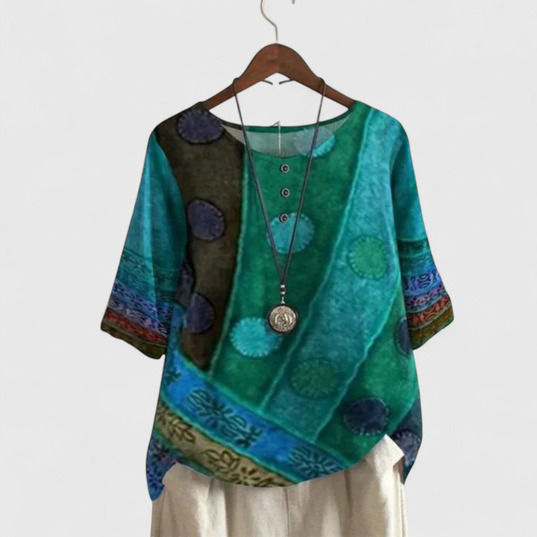 Auralie | Elegant Boho Top