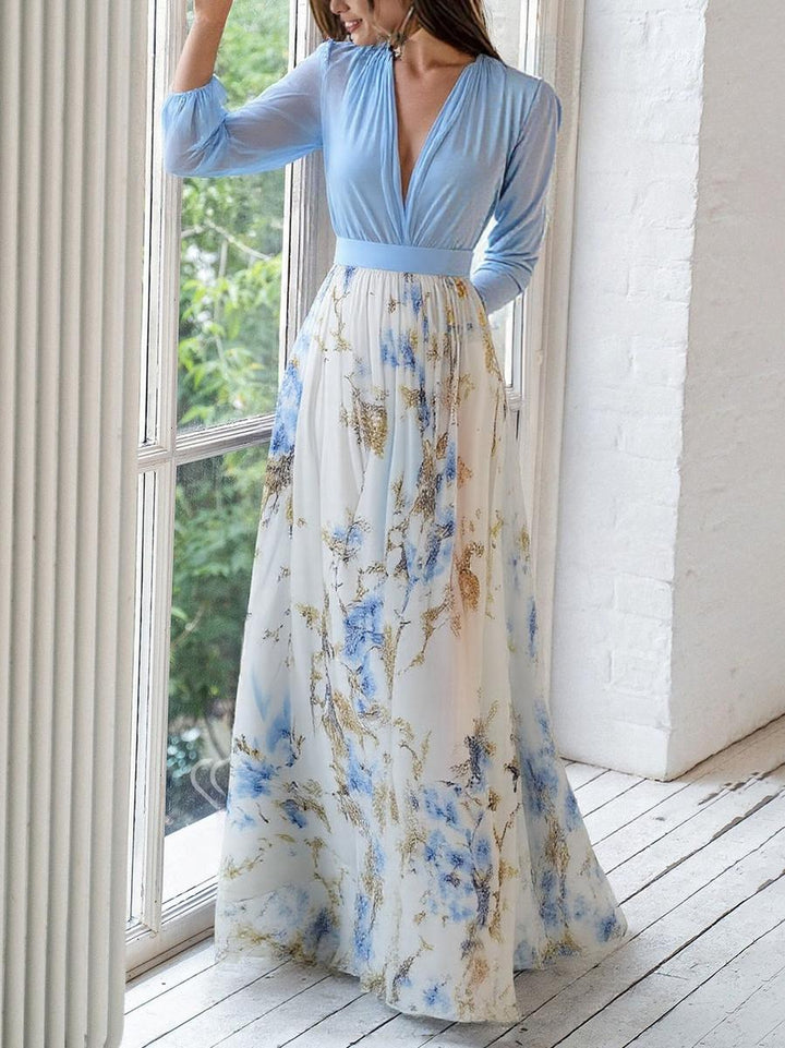 Penelope™ | Beautiful Maxi Dress with Floral Print