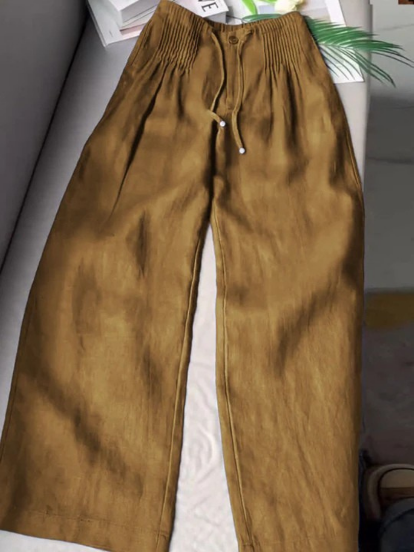 Rosy | Wide-Leg Drawstring Pants