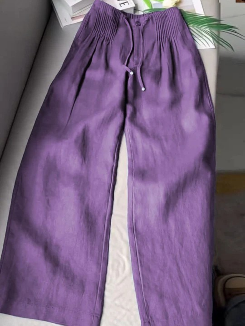 Rosy | Wide-Leg Drawstring Pants