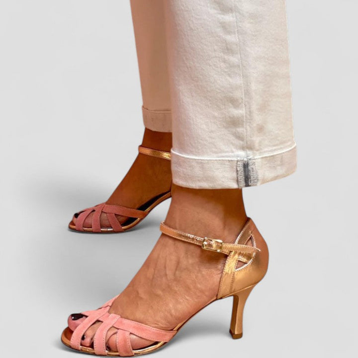 Calista | Kitten Heels with Open Toe™