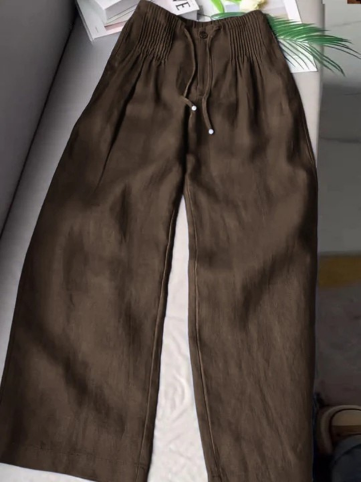 Rosy | Wide-Leg Drawstring Pants