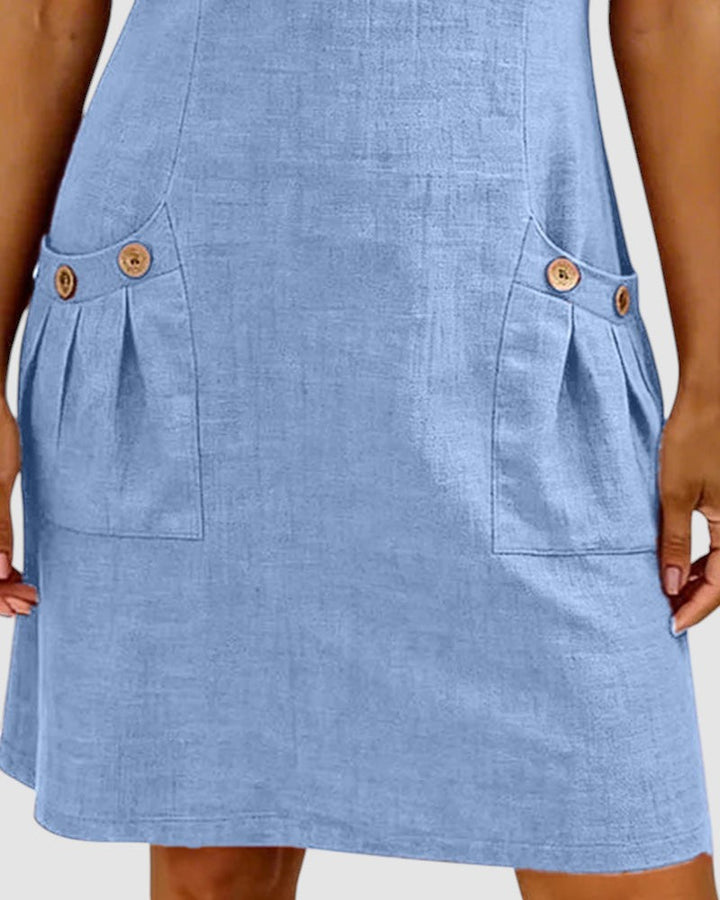 ELIANA | CASUAL A LINE DRESS