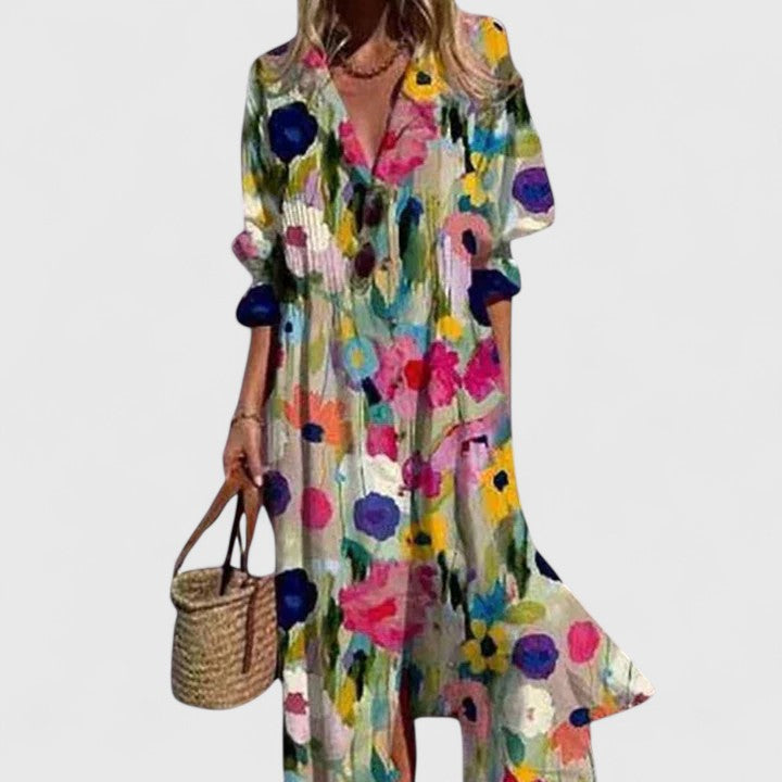 Paula | Elegant Boho Dress