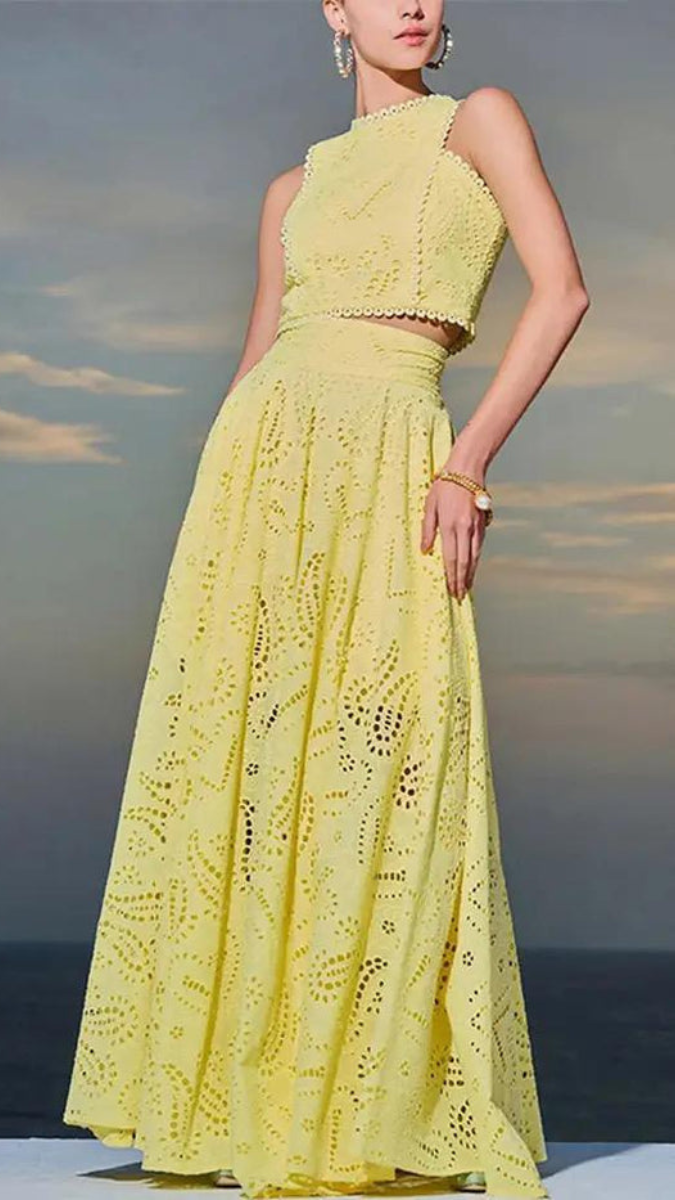 Caxieh | Elegant Long Skirt Set