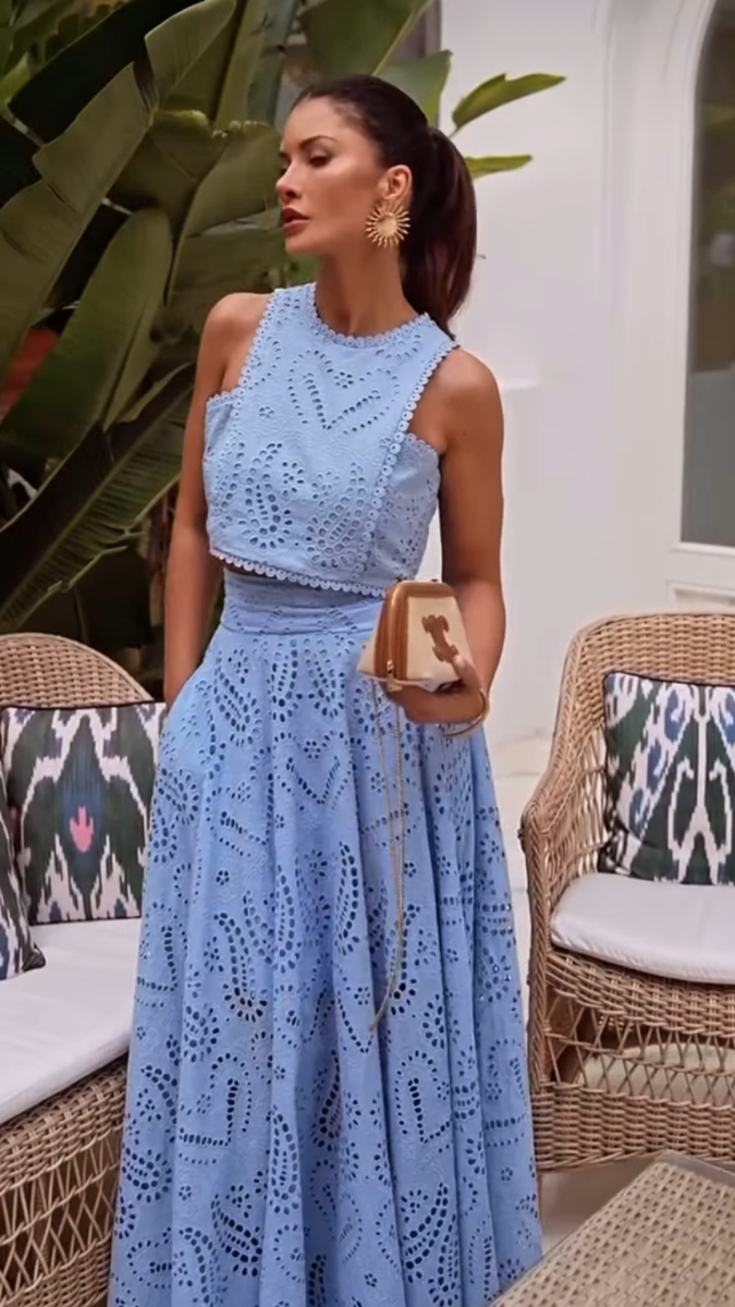 Caxieh | Elegant Long Skirt Set