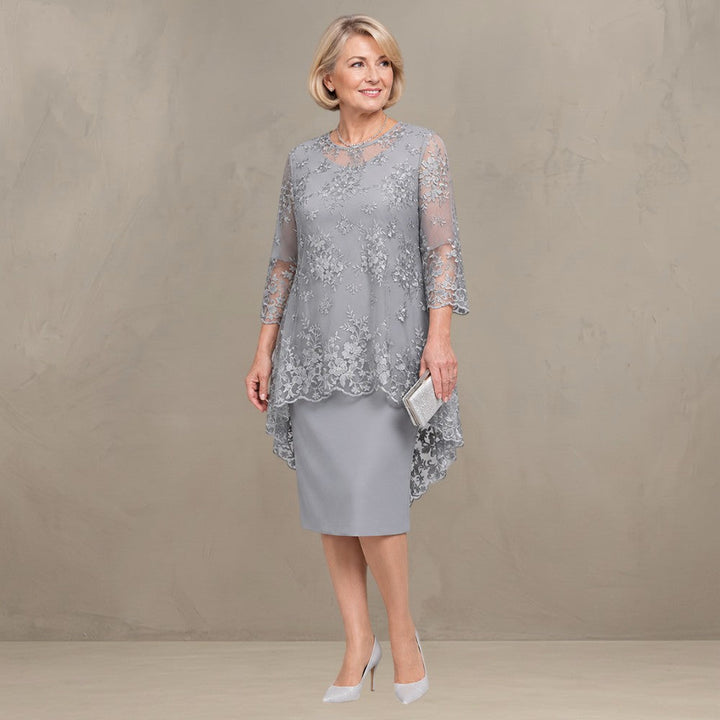 MABEL | EMBROIDERED OCCASION MIDI DRESS