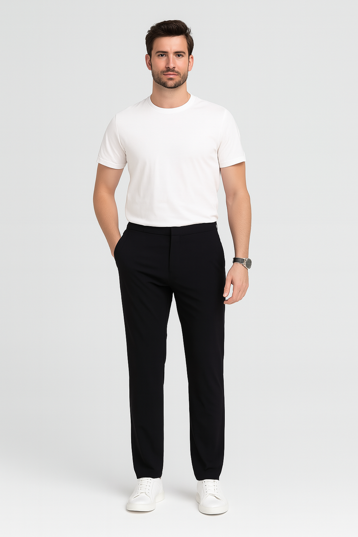 Men’s Pants – Ice-Silk Look, Breathable & Relaxed Fit