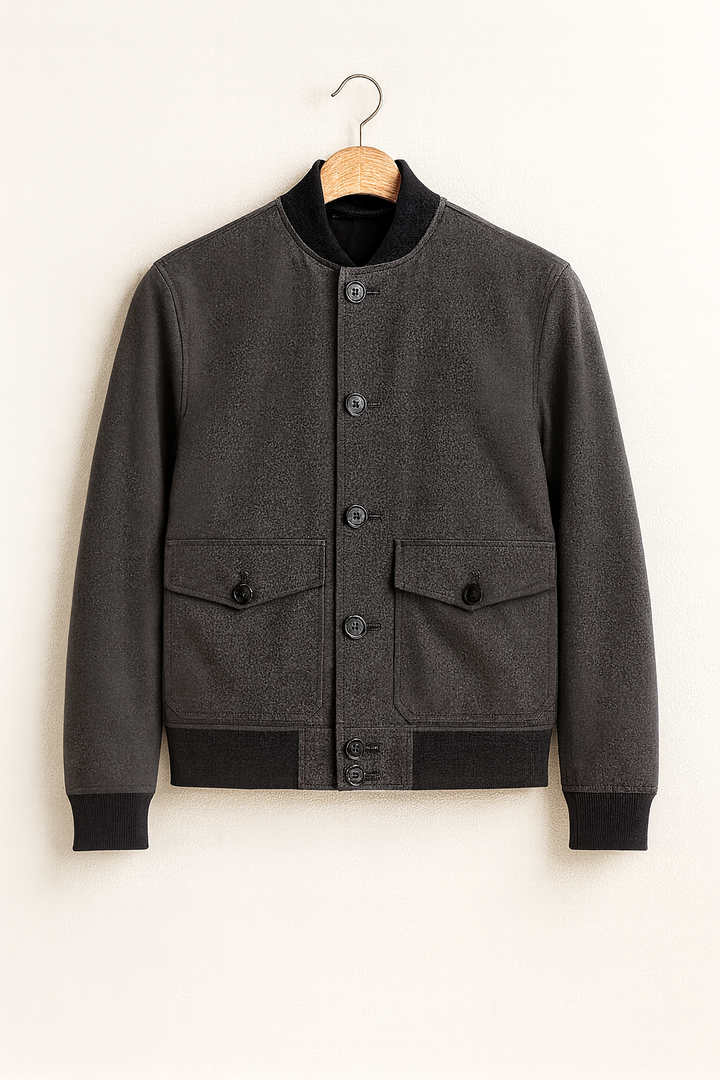 Men’s Bomber Jacket | Lightweight Mid-Season Fit