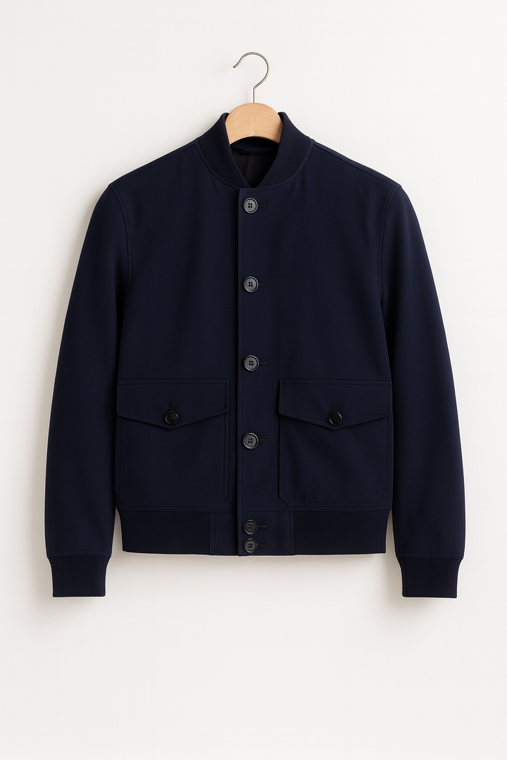 Men’s Bomber Jacket | Lightweight Mid-Season Fit