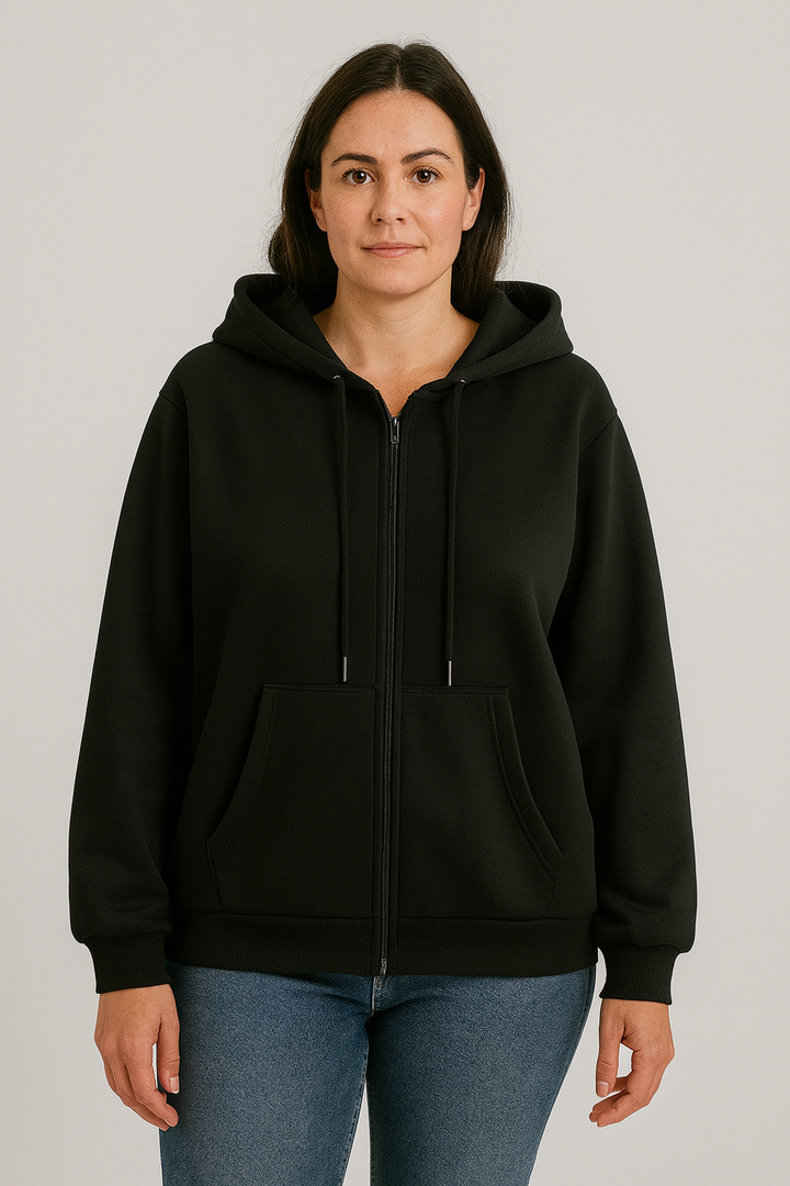 Women Hoodie – Fleece-Look, Sporty & Relaxed
