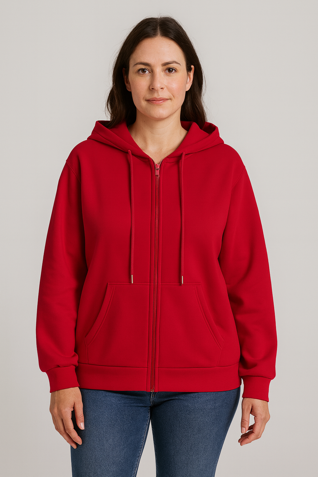 Women Hoodie – Fleece-Look, Sporty & Relaxed