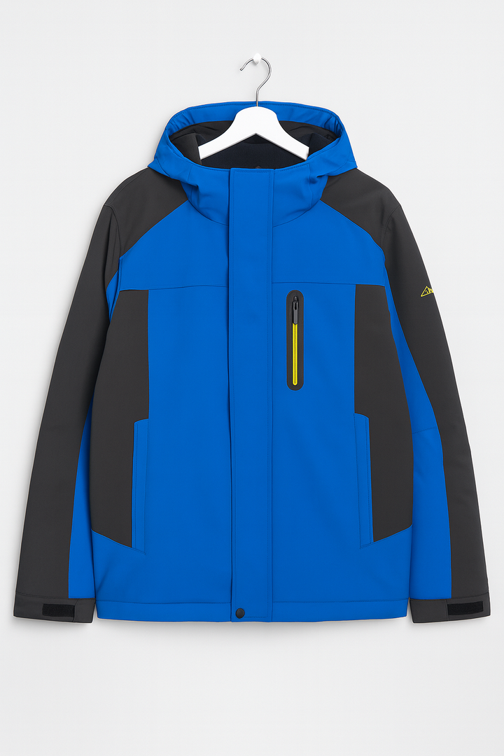 Men's winter jacket – Ski jacket with fleece lining, waterproof & breathable