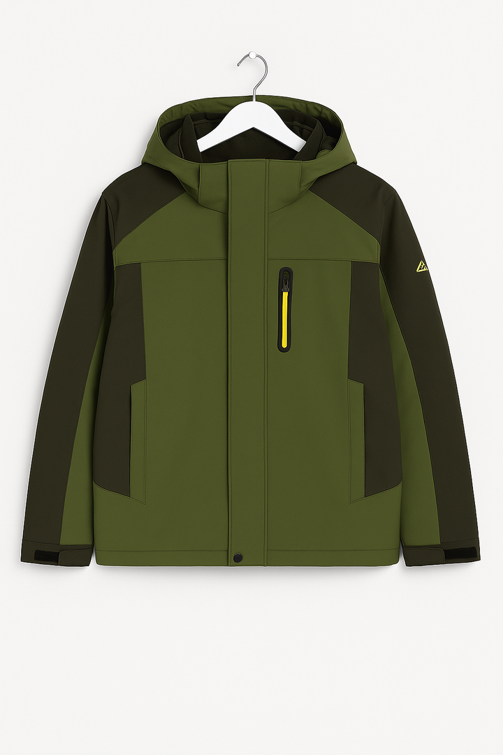 Men's winter jacket – Ski jacket with fleece lining, waterproof & breathable