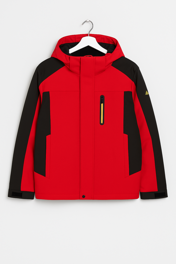 Men's winter jacket – Ski jacket with fleece lining, waterproof & breathable