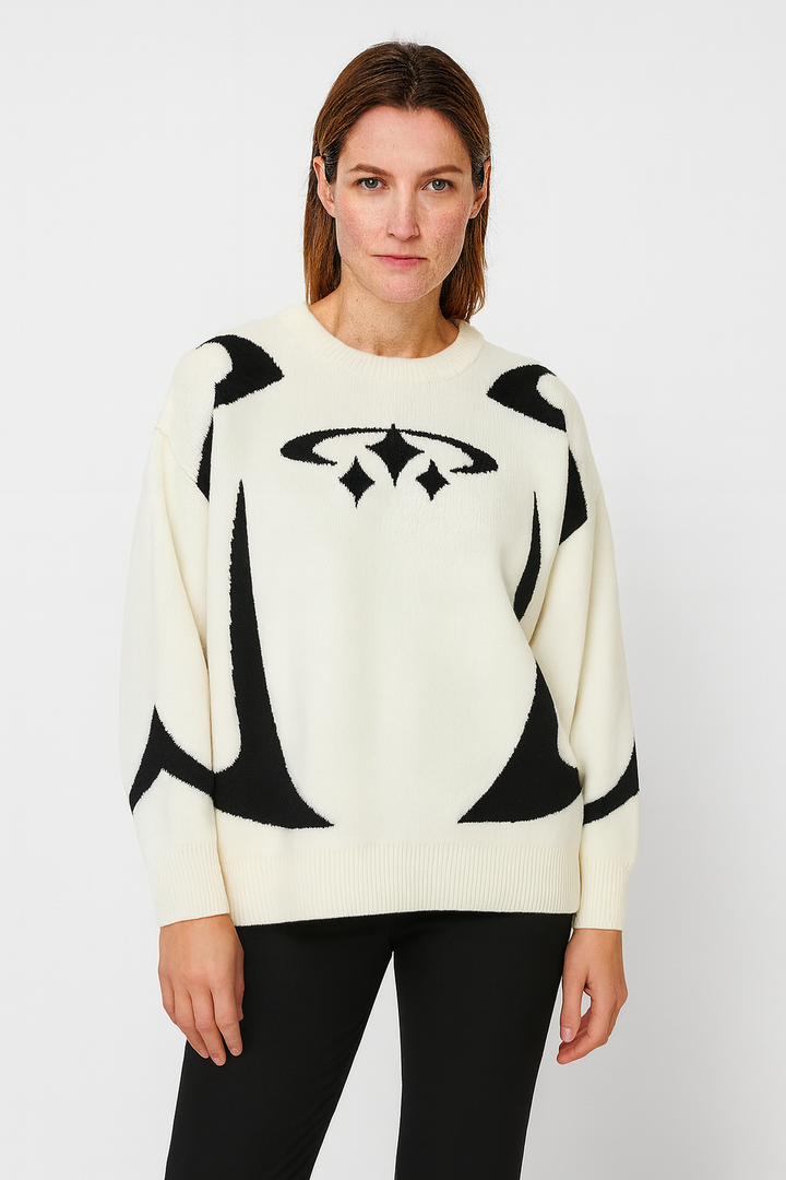 Women's Sweaters – Y2K Print, Loose & Retro