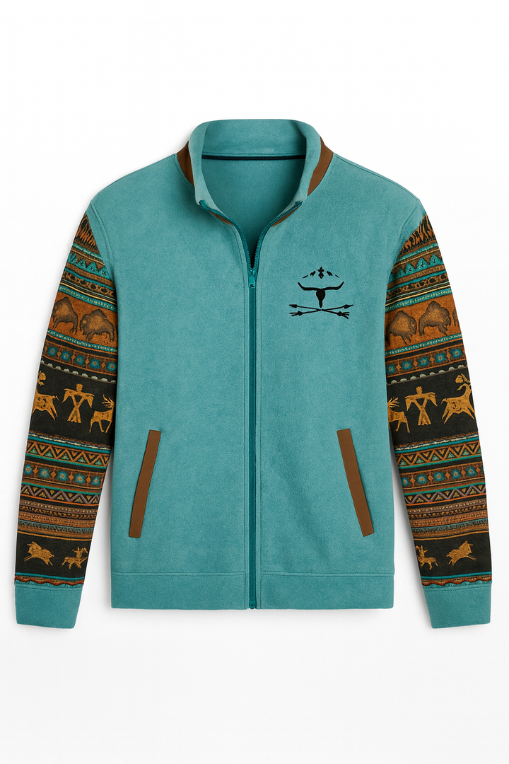 Men's jacket – Retro outdoor style, warm & versatile