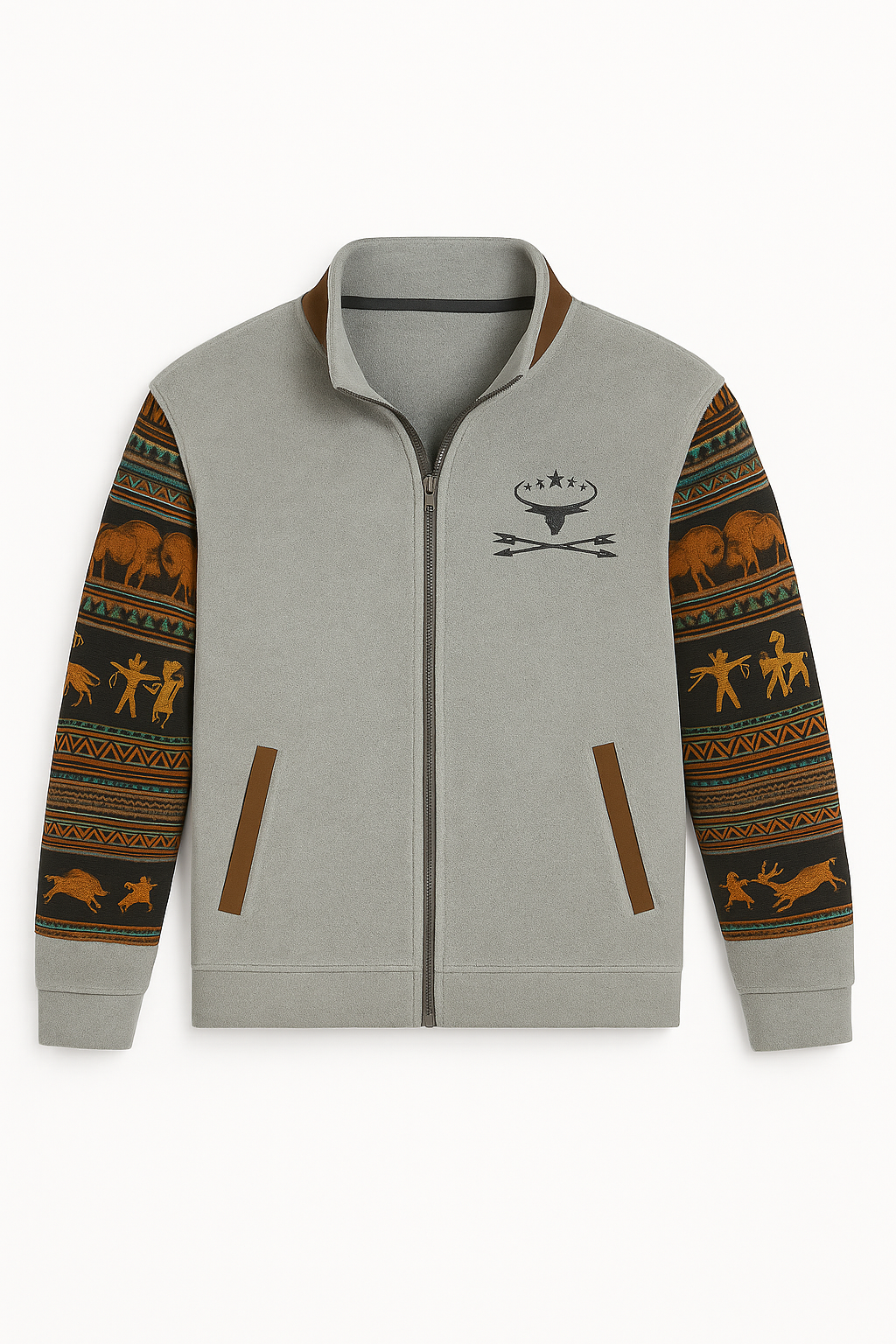 Men's jacket – Retro outdoor style, warm & versatile