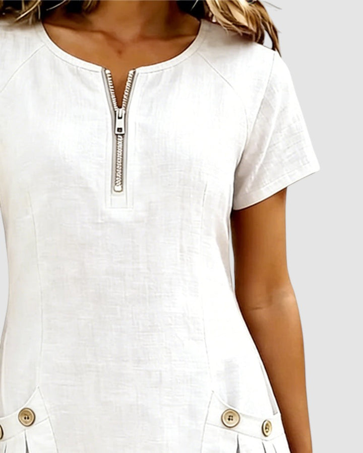 ELIANA | CASUAL A LINE DRESS