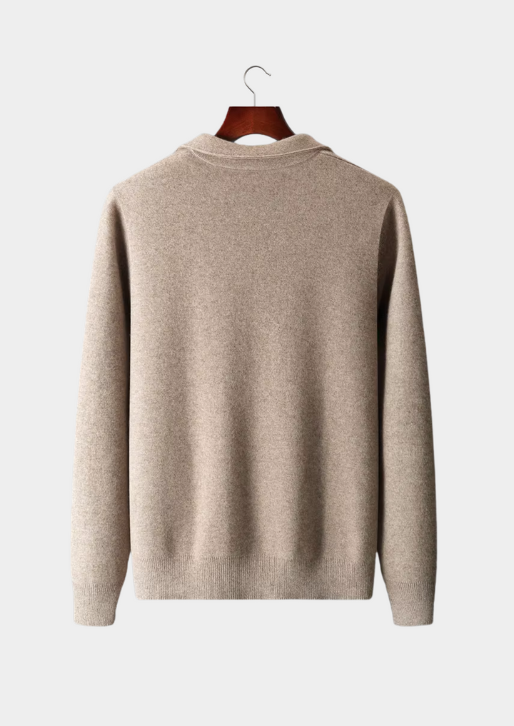 Merino Zip Cardigan
