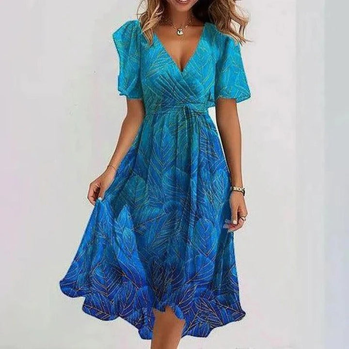 YADA | ELEGANT COLOURFUL DRESS