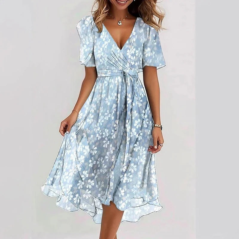 YADA | ELEGANT COLOURFUL DRESS