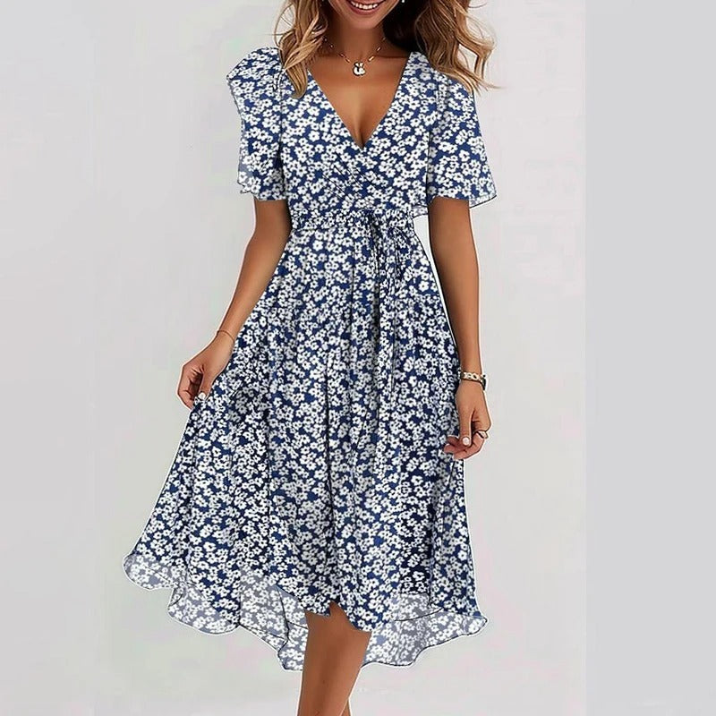 YADA | ELEGANT COLOURFUL DRESS