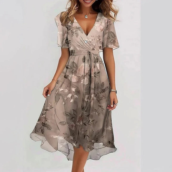 YADA | ELEGANT COLOURFUL DRESS