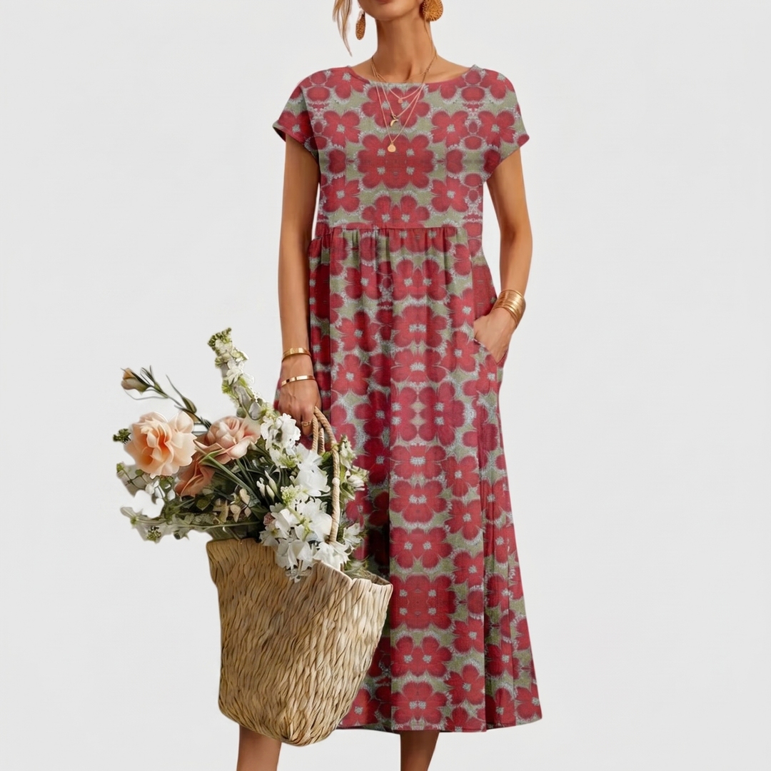 valencia floral cotton maxi dress ALICE + OLIVIA Valencia Floral Cotton Maxi Dress
