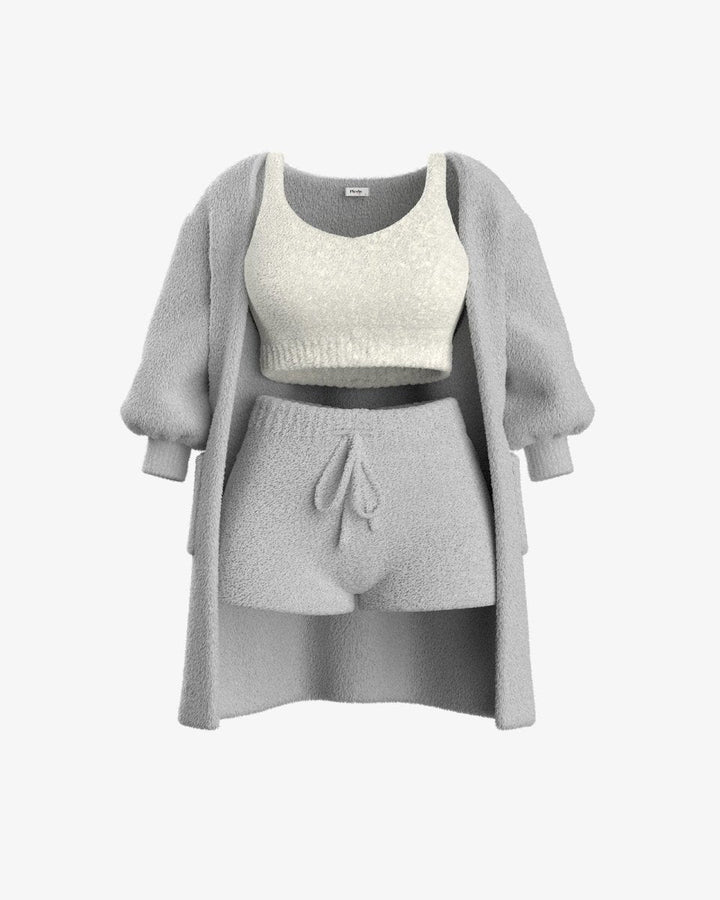 Kaysynlee | Comfortable Knitted Pajama Set